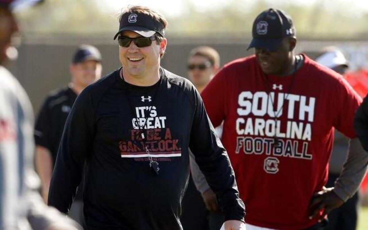 South Carolina head coach Will Muschamp