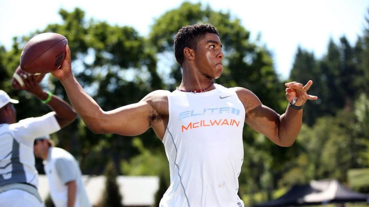 USC commit Brandon McIlwain accounted for six touchdowns this week.