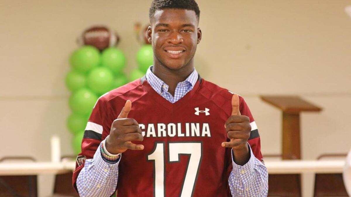South Carolina wide receiver commit OrTre Smith is out for the season.