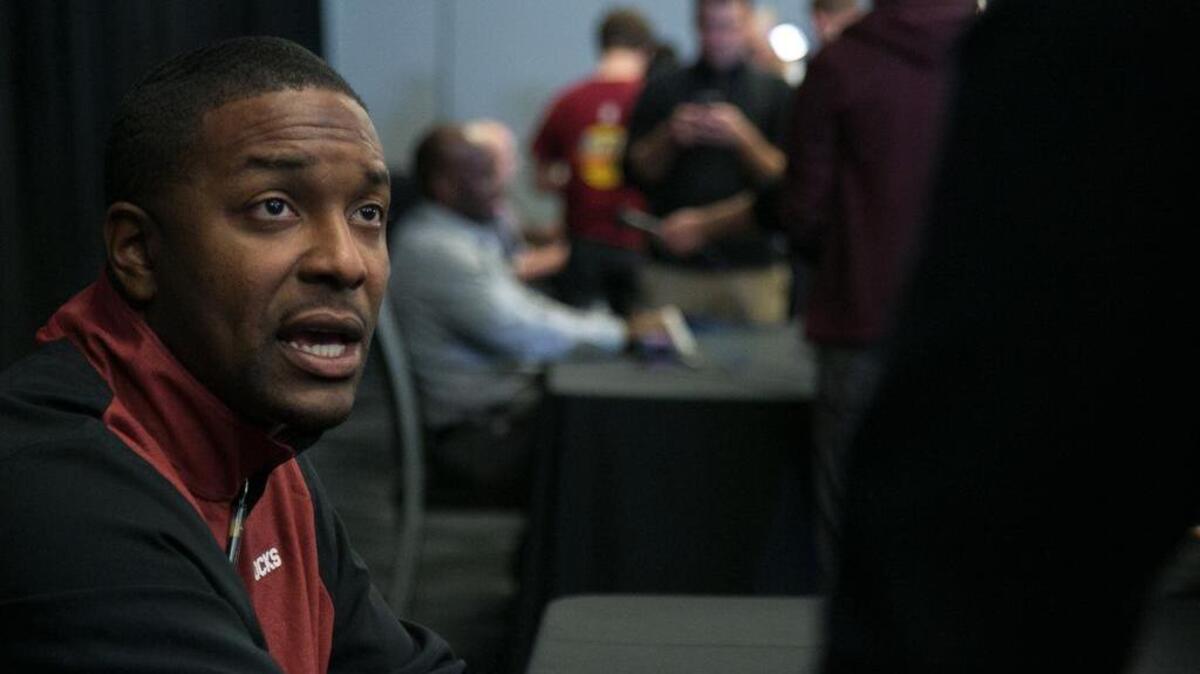 Bryan McClendon is South Carolina’s co-offensive coordinator and wide receivers coach