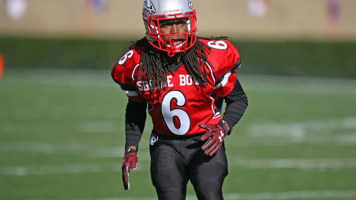 South Pointe defensive back and South Carolina commitment Chris Smith.