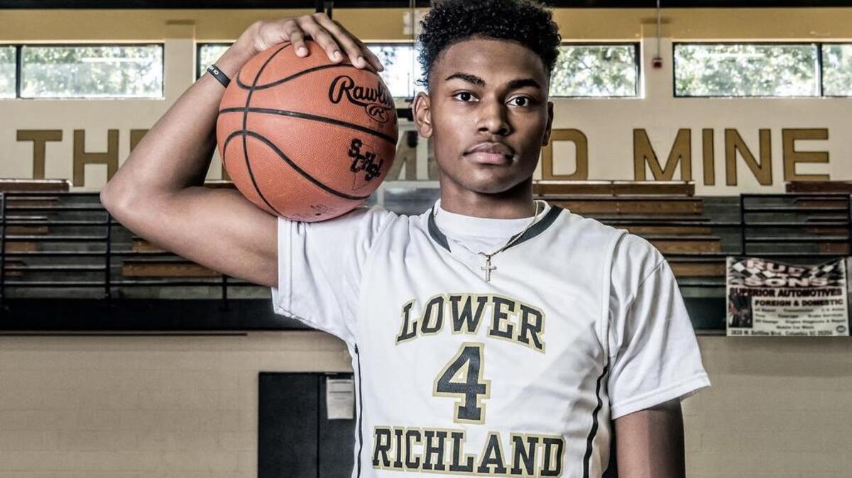 Lower Richland senior guard Clyde Trapp