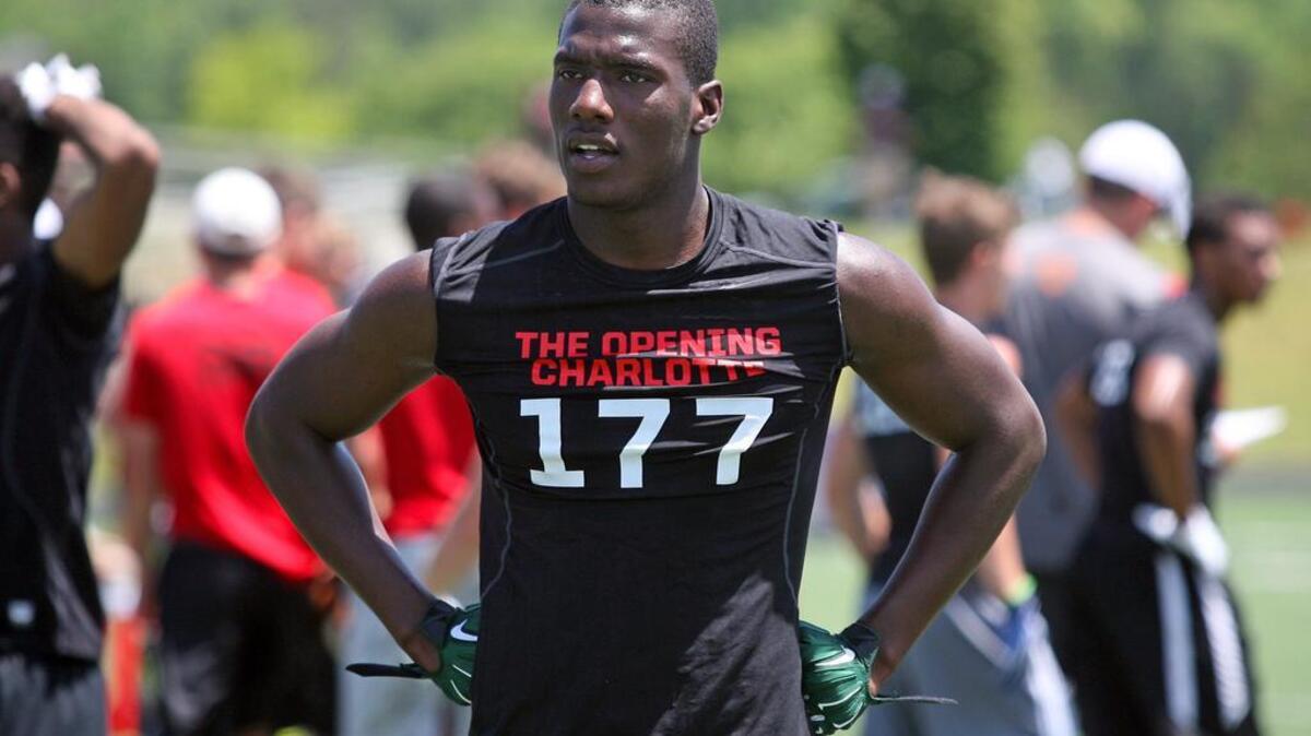 Conway High receiver Bryan Edwards.