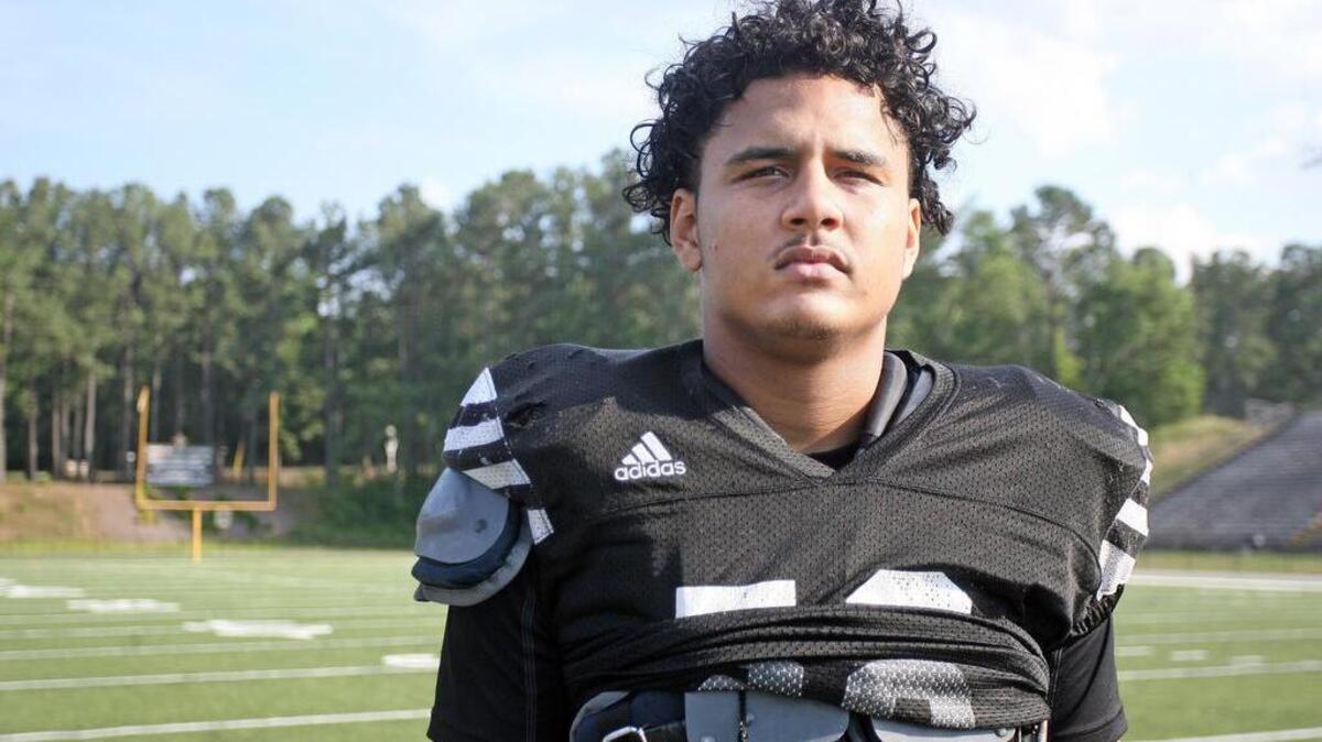 North Augusta High defensive lineman and Class of 2017 recruiting prospect Tre Lawson