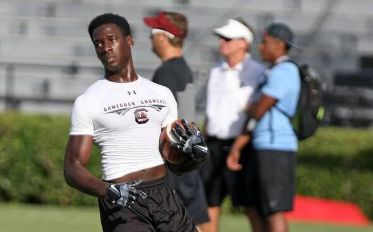 
Lower Richland receiver Larry Collins
