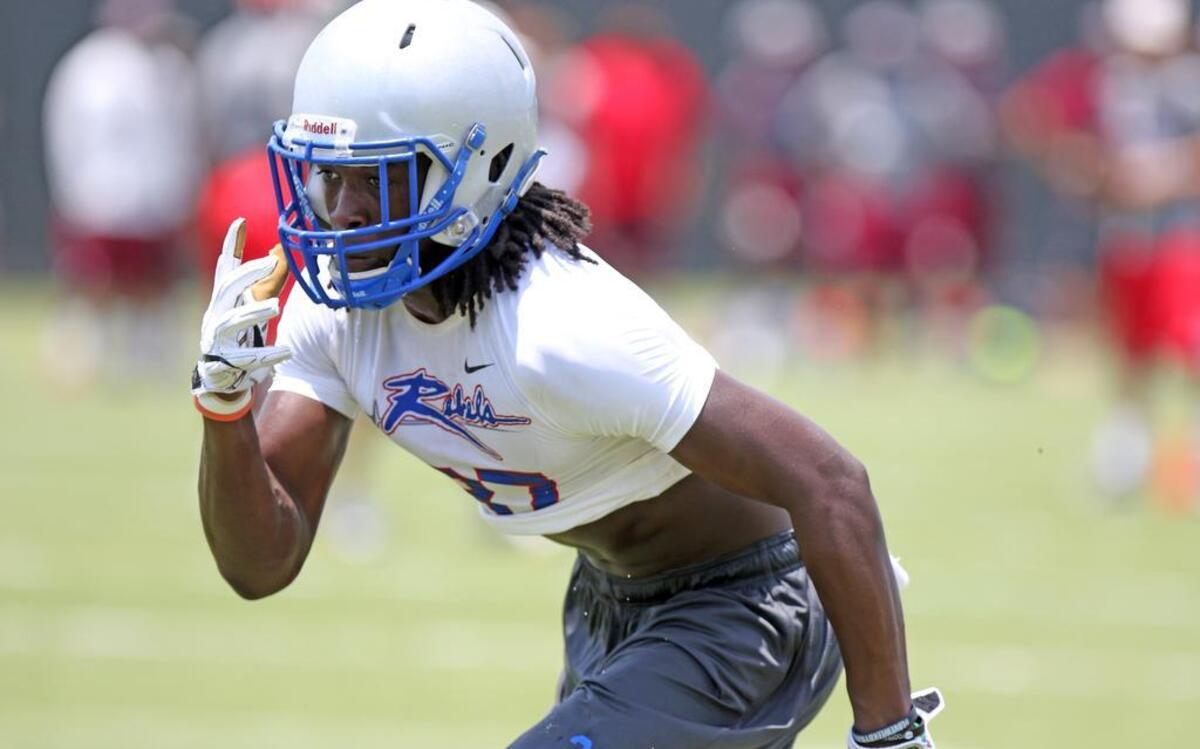 Byrnes High receiver and Class of 2018 recruit Demarcus Gregory