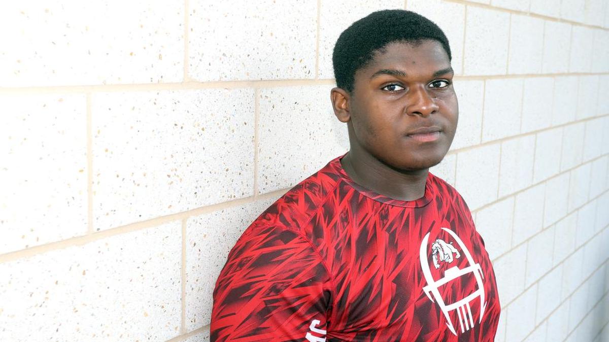 Georgia Military College offensive lineman and South Carolina Class of 2017 commitment Dennis Daley.