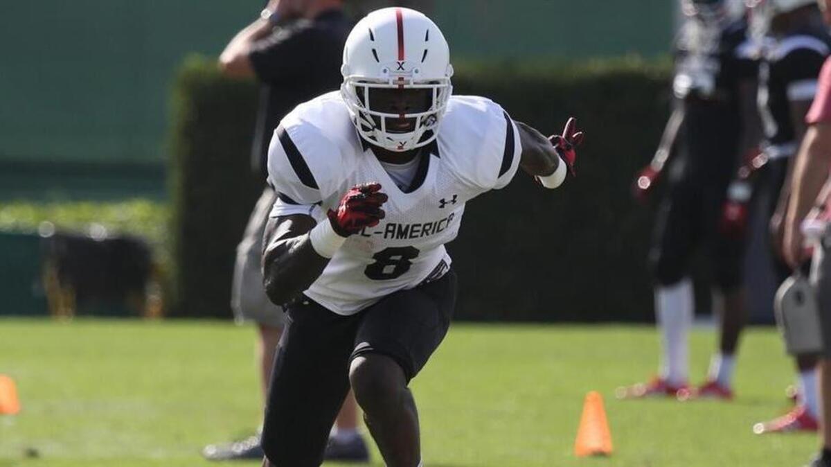 Wide receiver prospect Cavin Ridley