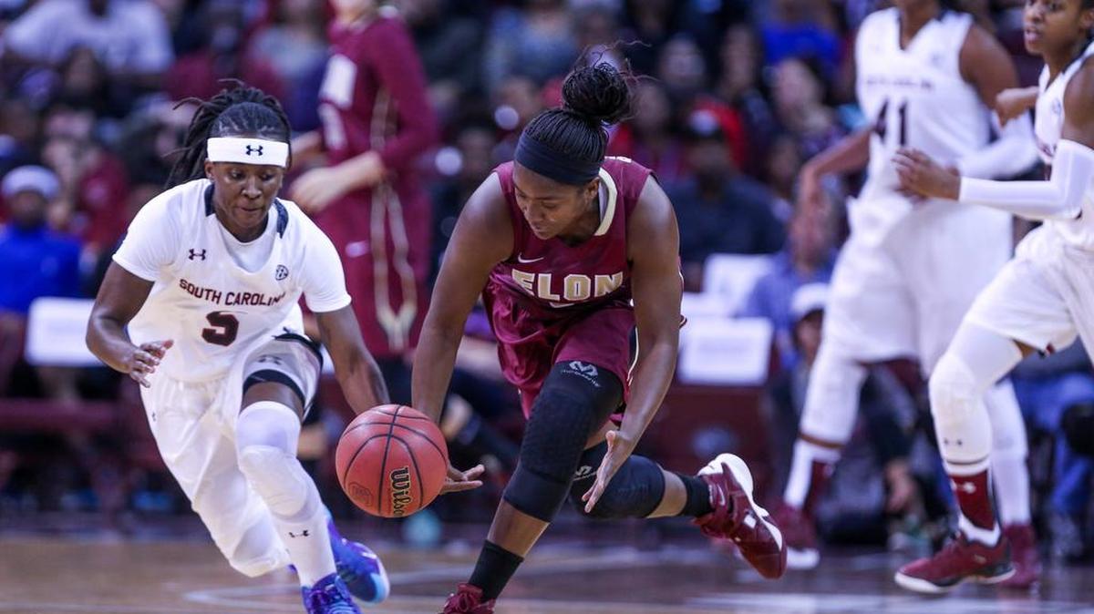 South Carolina's Khadijah Sessions (5) understands the legacy of Gamecocks women’s basketball.