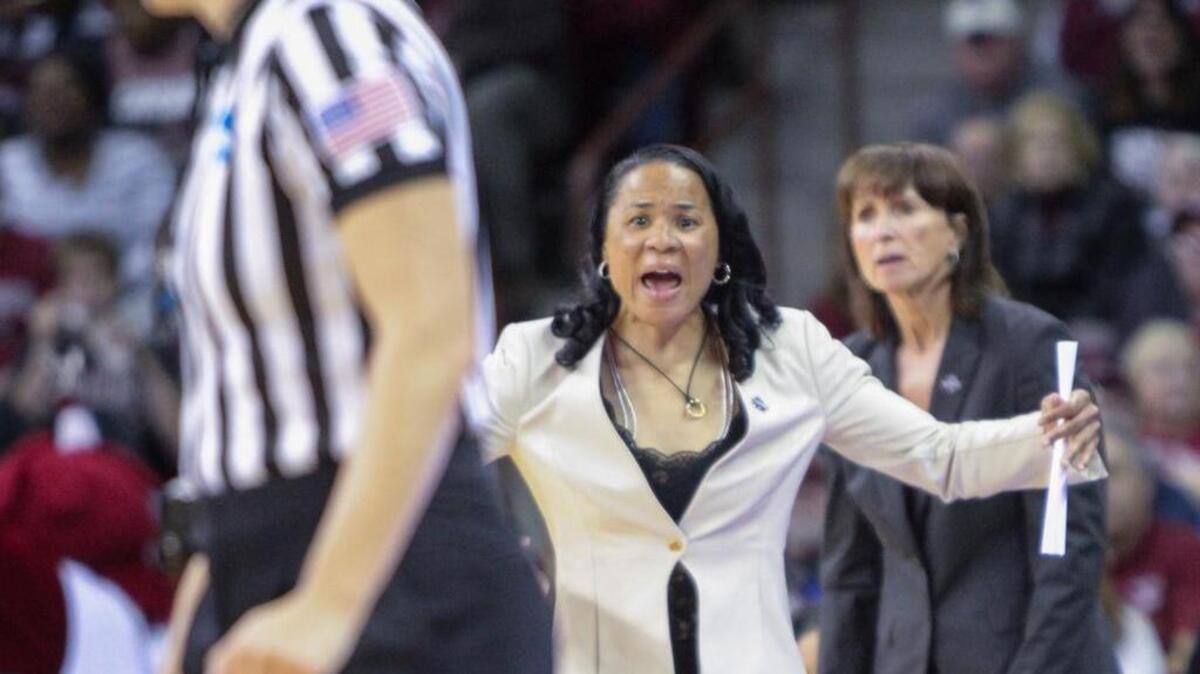 USC women’s coach Dawn Staley doesn’t like the transfer rules, but undertsands it’s part of today’s game.