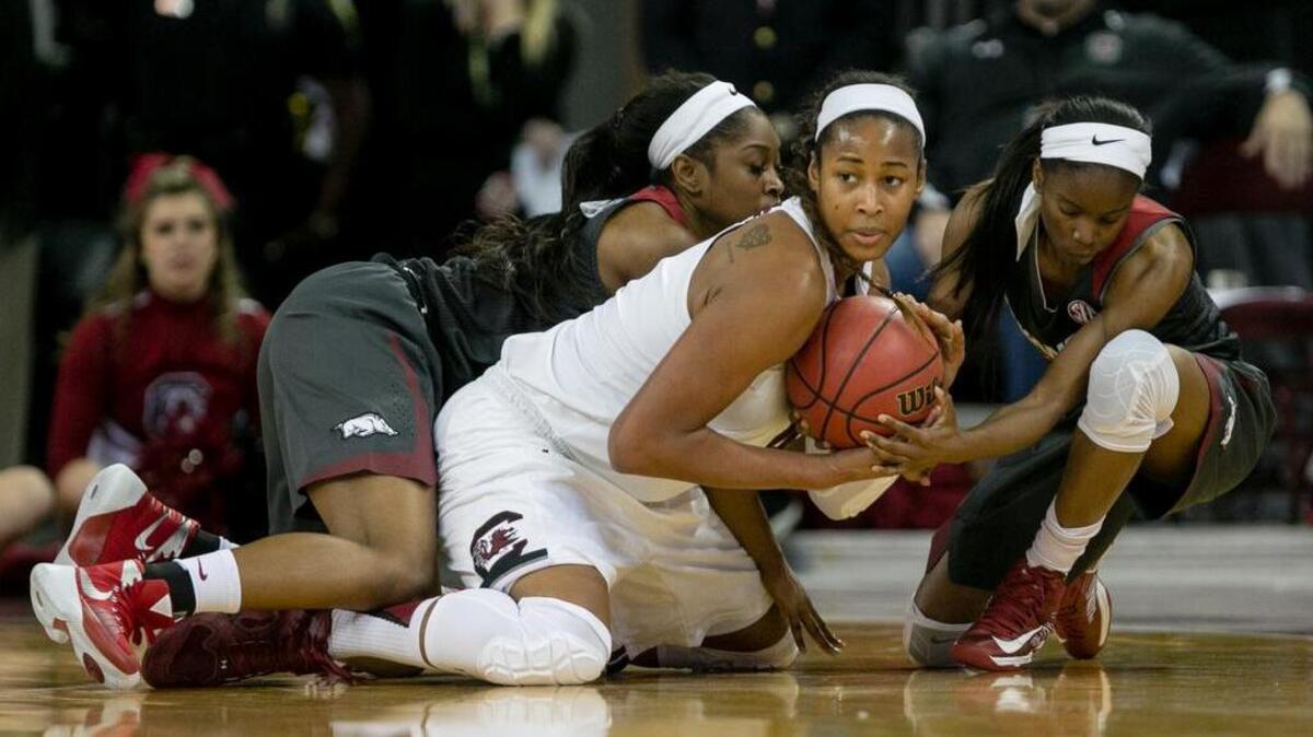 Alaina Coates and the Gamecocks host Missouri on Sunday.