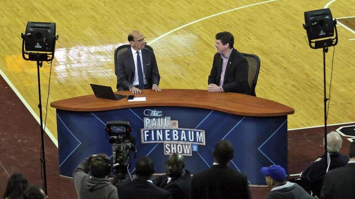 Will Muschamp talks on the The SEC Network's Paul Finebaum Show as it broadcasts live from The Colonial Life Arena prior to the Gamecocks playing The University of Connecticut Huskies.