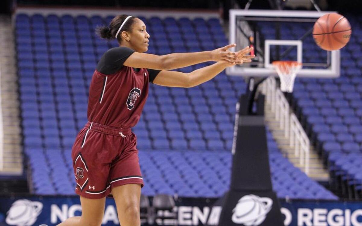 
South Carolina's A'ja Wilson
