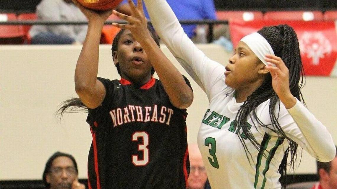South Carolina women’s basketball recruit Destanni Henderson, right, was named a McDonald’s All-American on Wednesday.