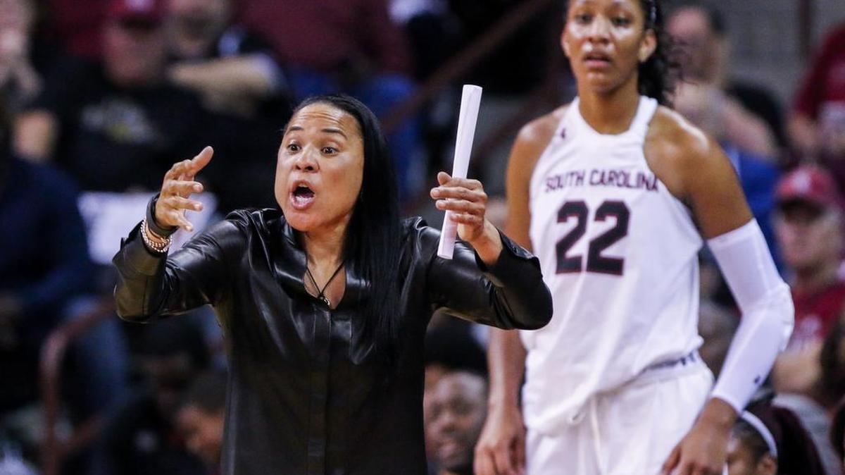 Dawn Staley and the Gamecocks face Elon on Tuesday, then open SEC play Jan. 3 vs. Arkansas.