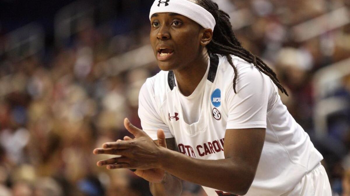 
South Carolina's Khadijah Sessions
