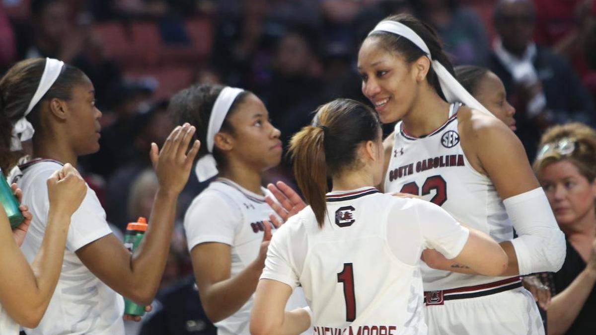 South Carolina takes on Mississippi State on Sunday in the tournament championship.