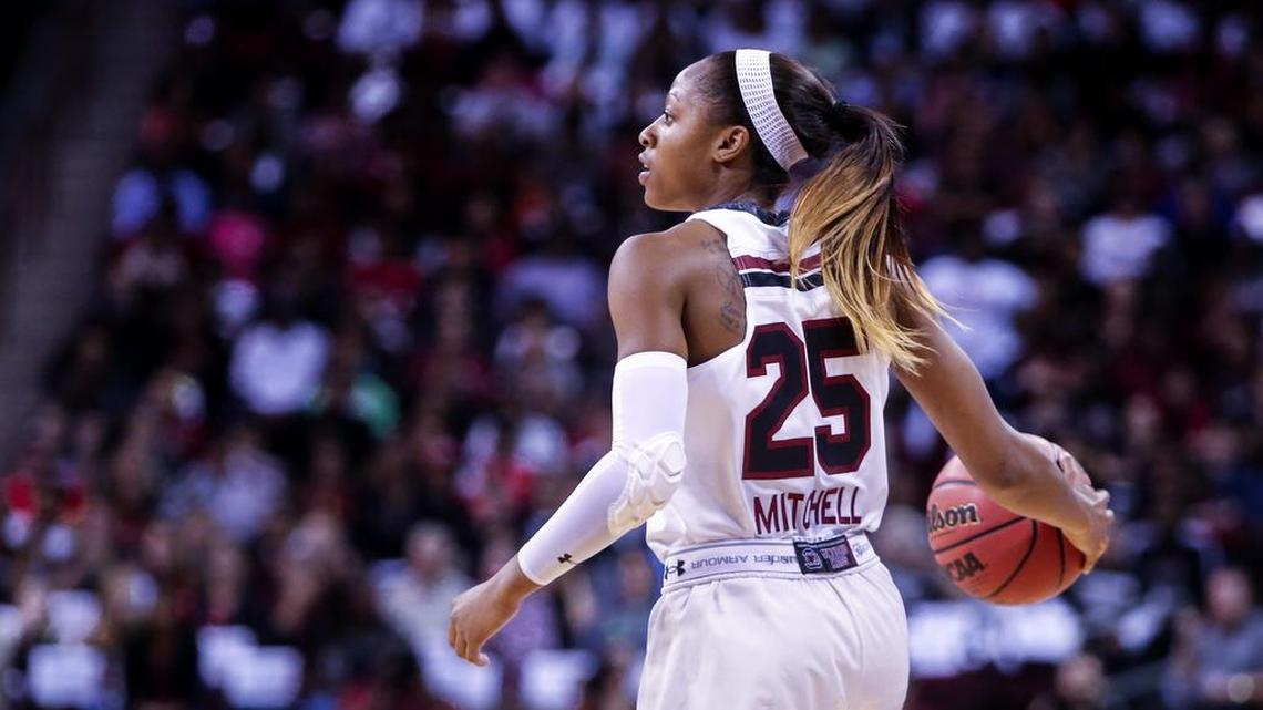 South Carolina’s Tiffany Mitchell