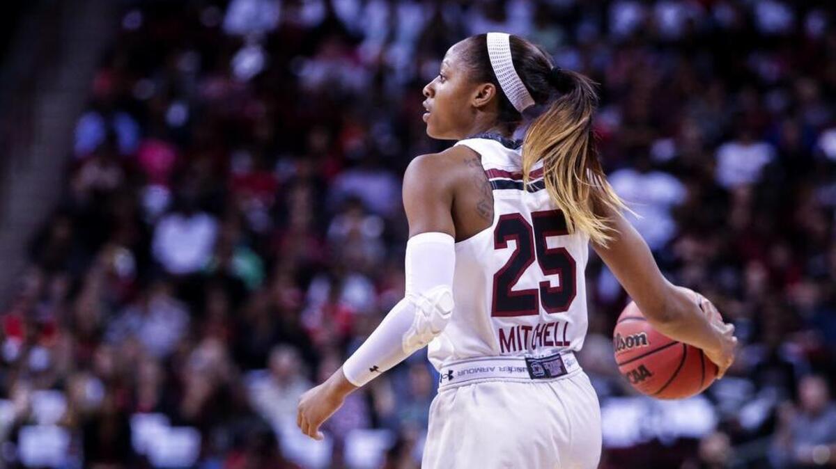 South Carolina’s Tiffany Mitchell