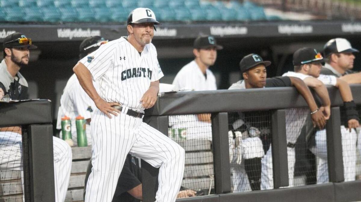 Coastal Carolina coach Gary Gilmore and his team were not selected to participate in the NCAA Tournament.
