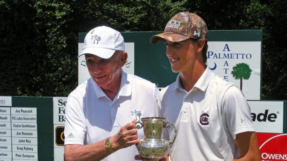 Jamie Wilson, right, won the 44th Palmetto Amateur