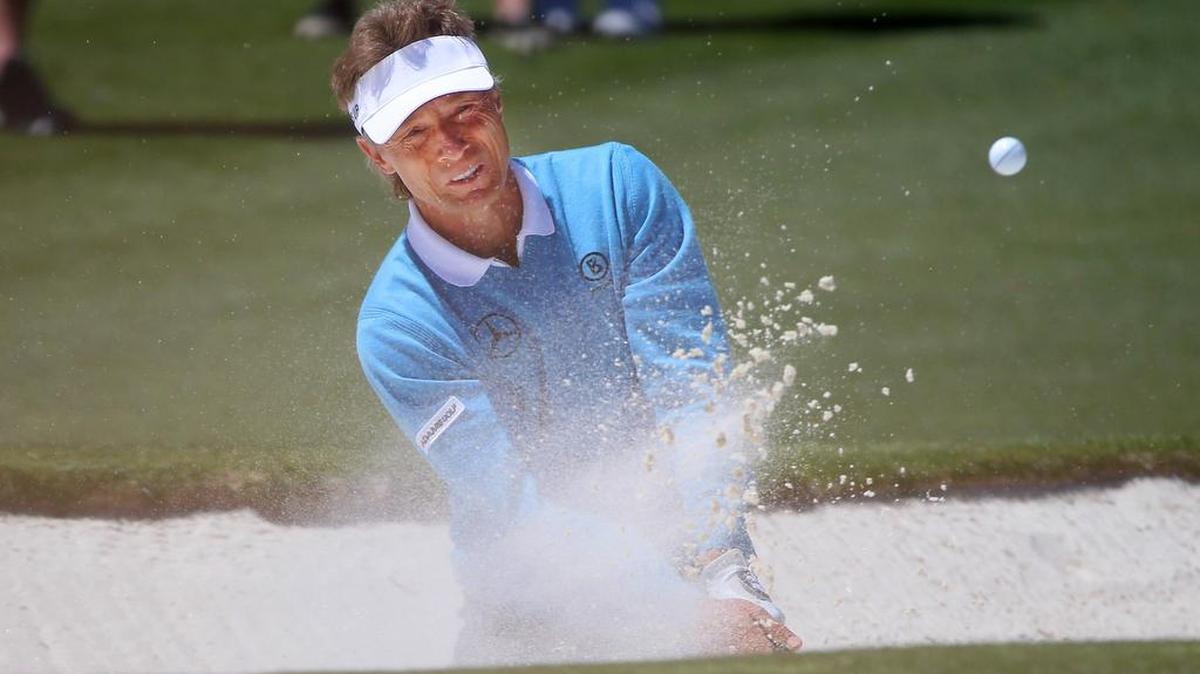 Two-time Masters champ Bernhard Langer is in the hunt for another green jacket.