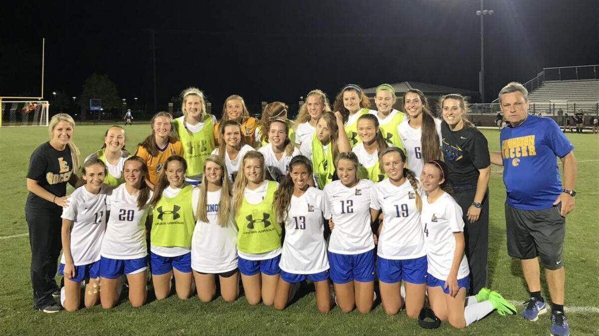 Lexington defeated Wando, 2-1, in overtime to win the Class 5A Lower State soccer championship, May 7, 2018.