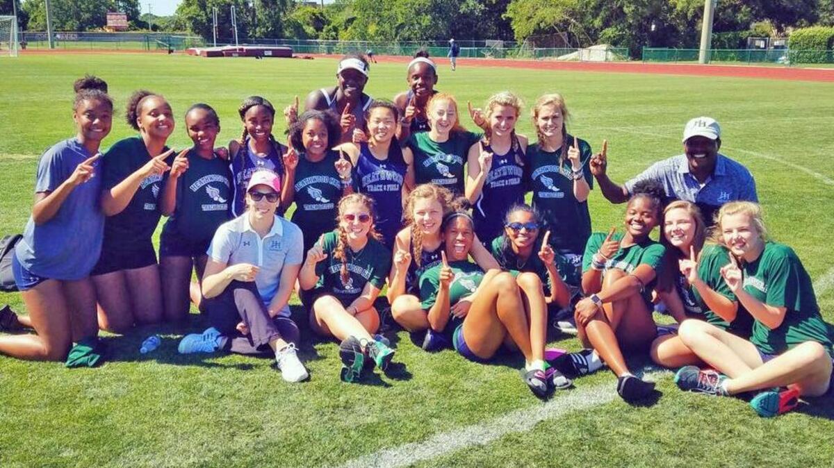 Heathwood Hall girls track