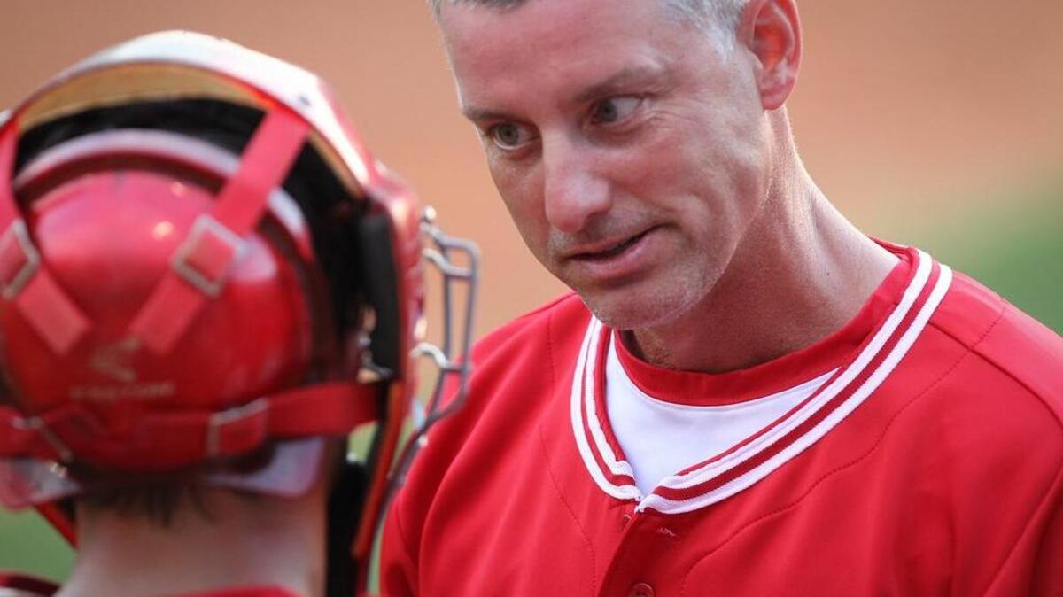 A.C. Flora baseball coach Andy Hallett