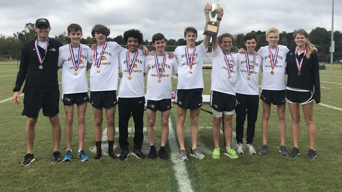 Ben Lippen boys cross country team won its second straight SCISA 3A state championship Saturday, Oct. 27, 2018.