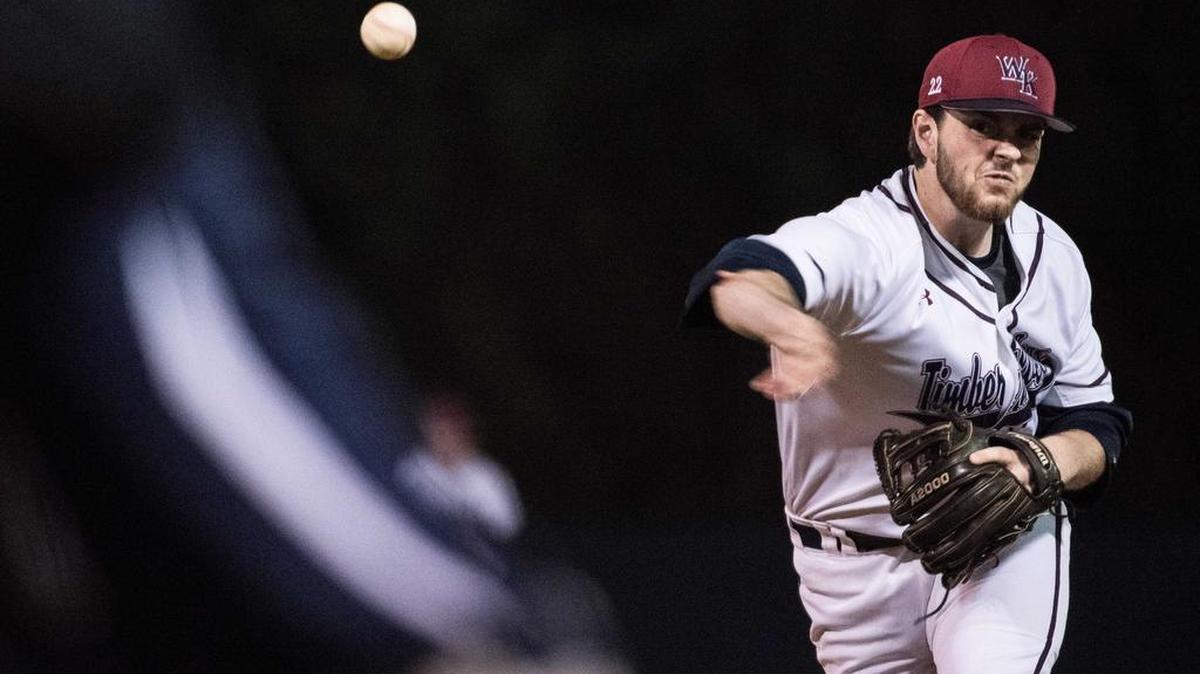 White Knoll starting pitcher Jacob Jeffcoat helped lead the Timberwolves past Blythewood in a 5A playoff game Thursday.