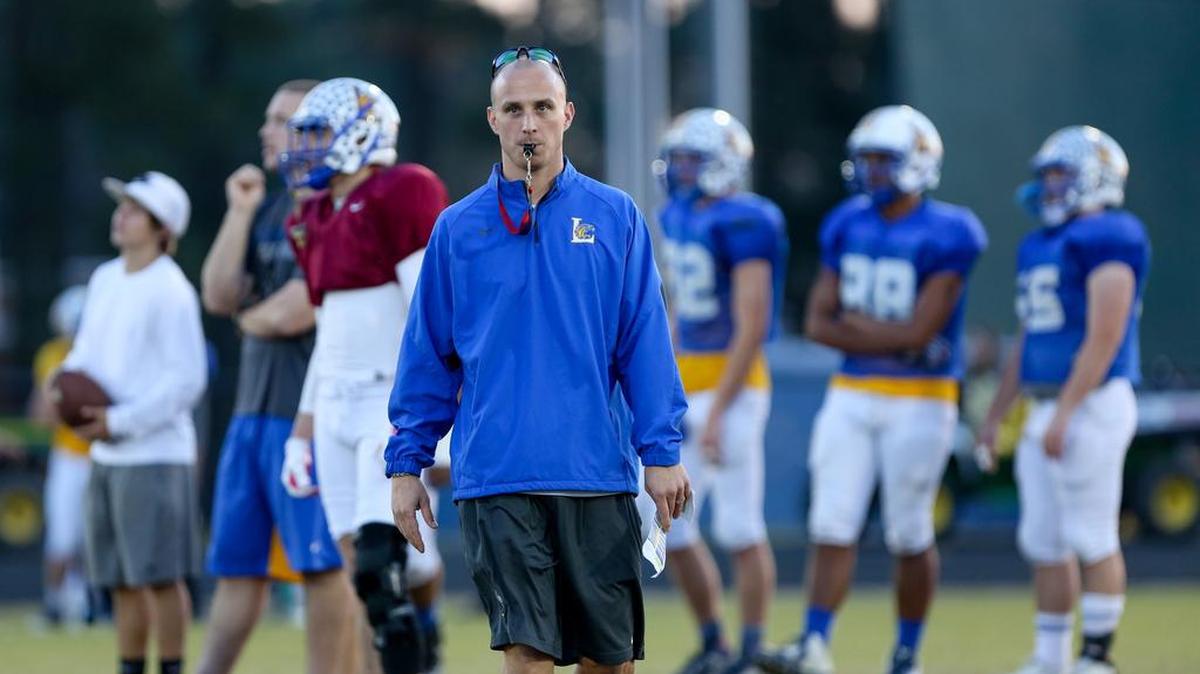 Lexington coach Josh Stepp