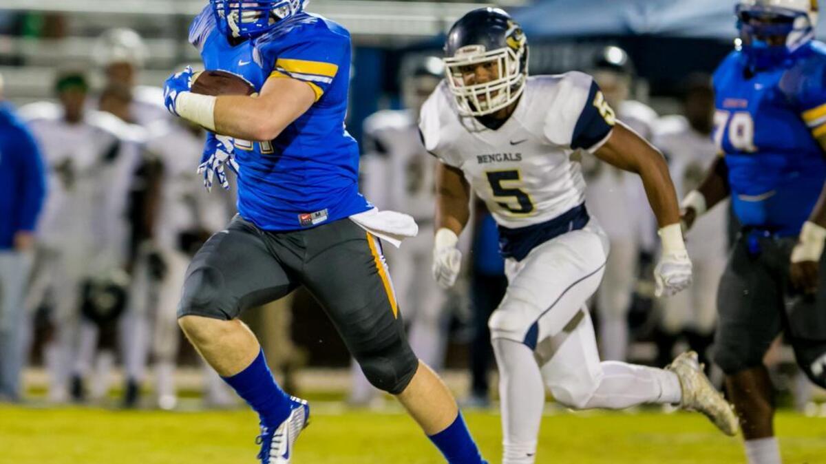Lexington running back Slade Carroll and the Wildcats defeated Blythewood on Friday. Their reward for advancing? Defending Class 4A, Division II champion Spartanburg.