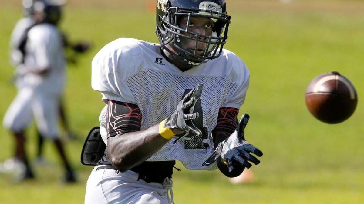 
Lower Richland wideout Larry Collins
