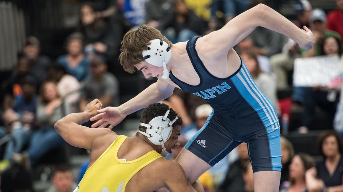 Chapin’s Shawn Haile, right, was one of many wrestlers from the Midlands who qualified for the South Carolina High School League’s State wrestling tournament over the weekend.
