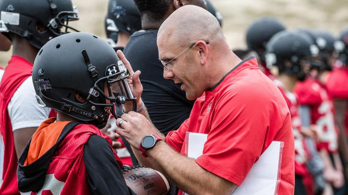Westwood football coach Dustin Curtis and the Redhawks look to end a two-game losing streak Friday night against Ridge View in a key Region 3-4A contest.