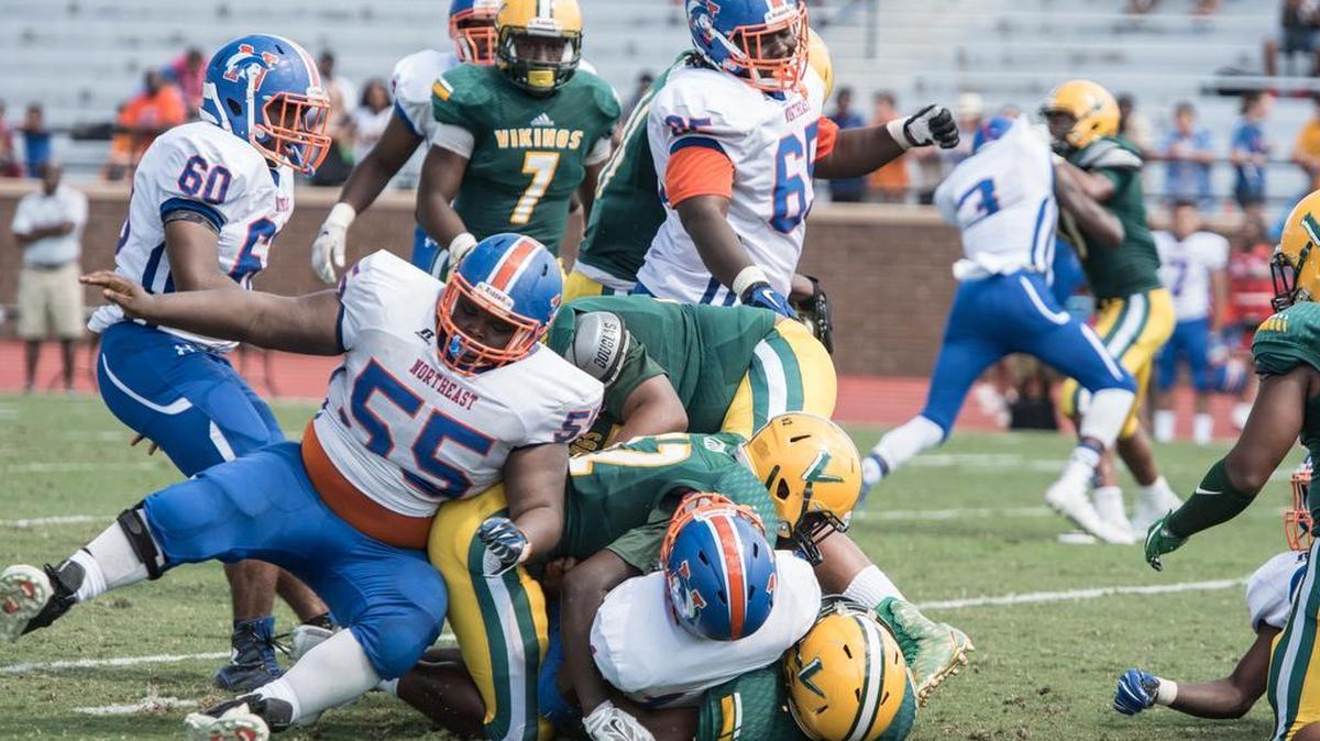 Like many local teams, Spring Valley and Richland Northeast played on Saturday because of rainy weather Friday.