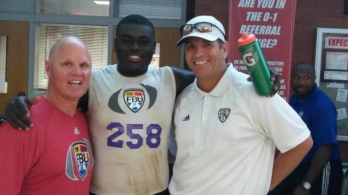 Nathaniel Brunson, center