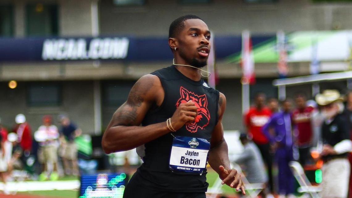 Former Lower Richland standout Jaylen Bacon ran a 9.97 in the 100 meters at the NCAA West Region meet Friday, May 25, 2018. It was tied for the fastest time in the world this year.