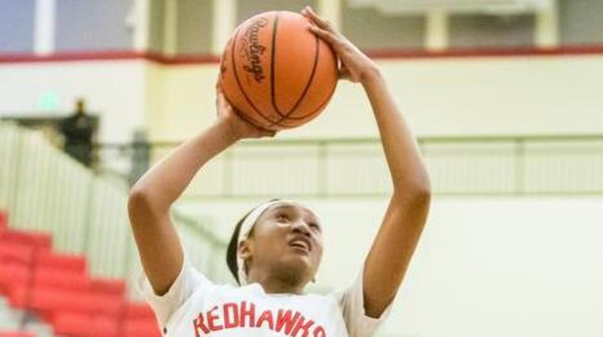 Westwood's Nyah Leveretter (21) leads the Midlands in blocked shots.