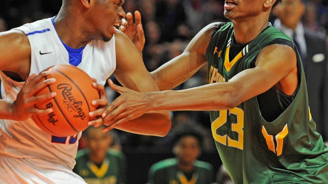 Spring Valley’s Jordan Bruner (23)