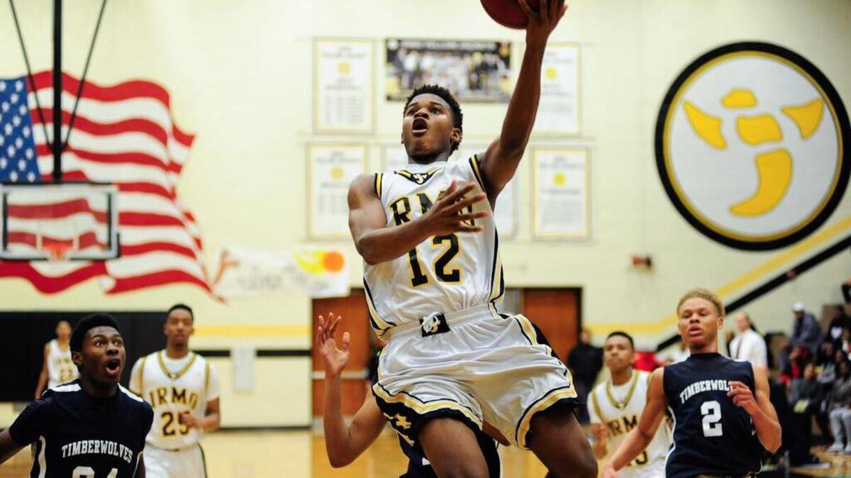 Irmo's Devontae Shuler goes up for a basket in the second half of a game against White Knoll on Jan. 13.