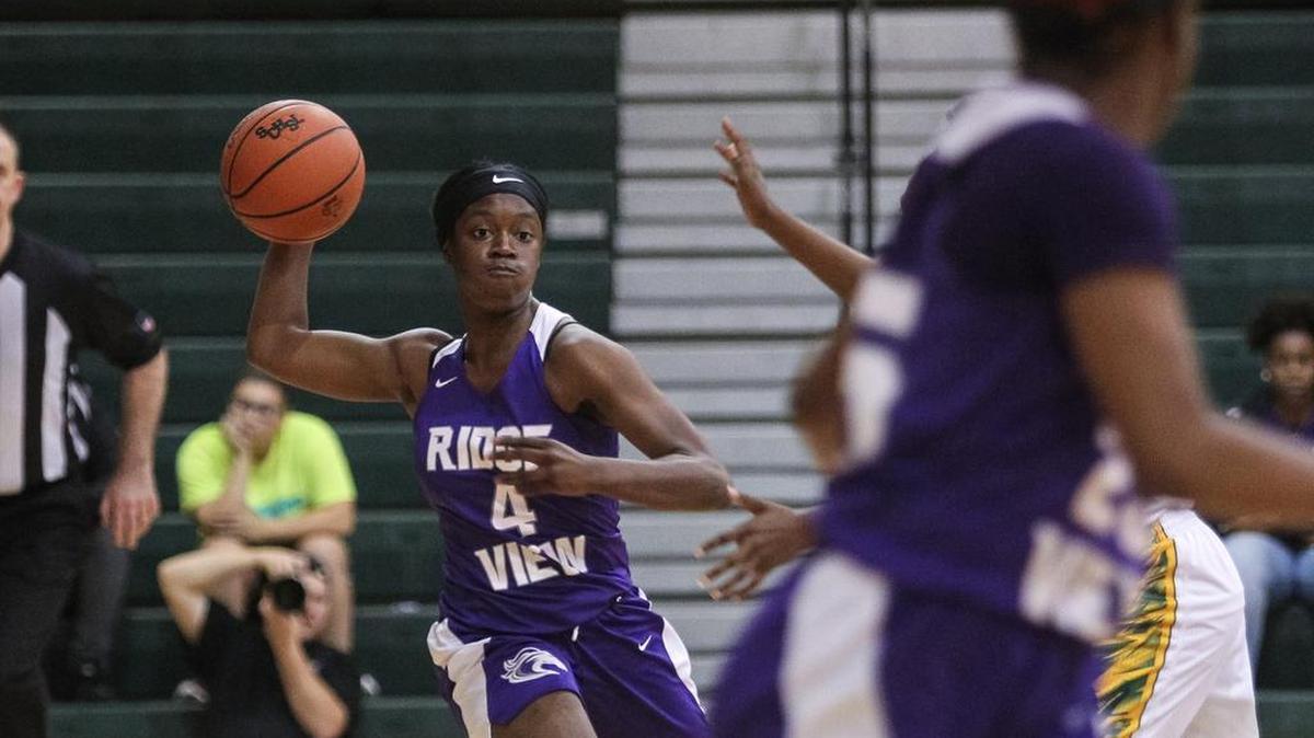 Armanii Grice (4) and the Ridge View Blazers have won 12 in a row and are ranked No. 3 in latest Class 4A poll.