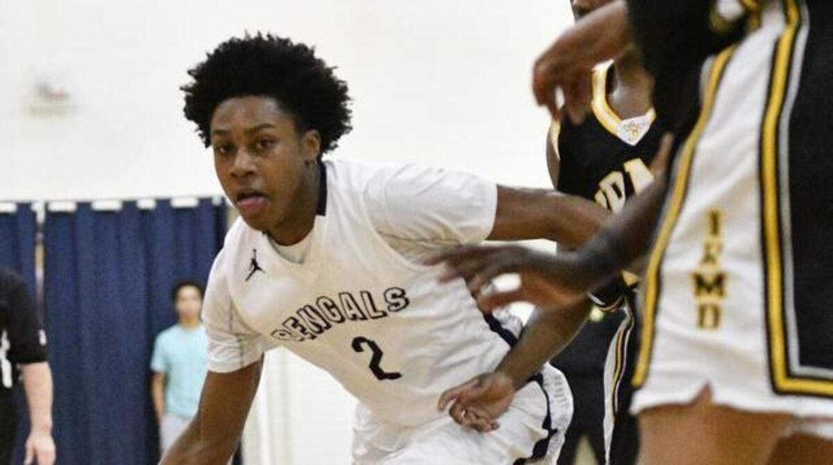 Blythewood's Jonathan Breeland dribbles during a game against Irmo. The Bengals took over the No. 1 spot in Class 5A polls, released Tuesday.