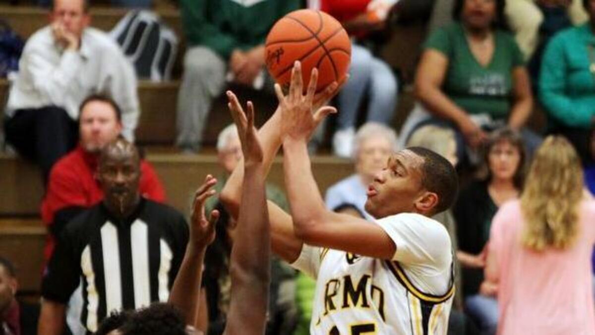 Irmo’s Winston Hill goes up for a shot in a game last season. The Yellow Jackets move back in the Midlands Top 10 poll after their win over Spring Valley.