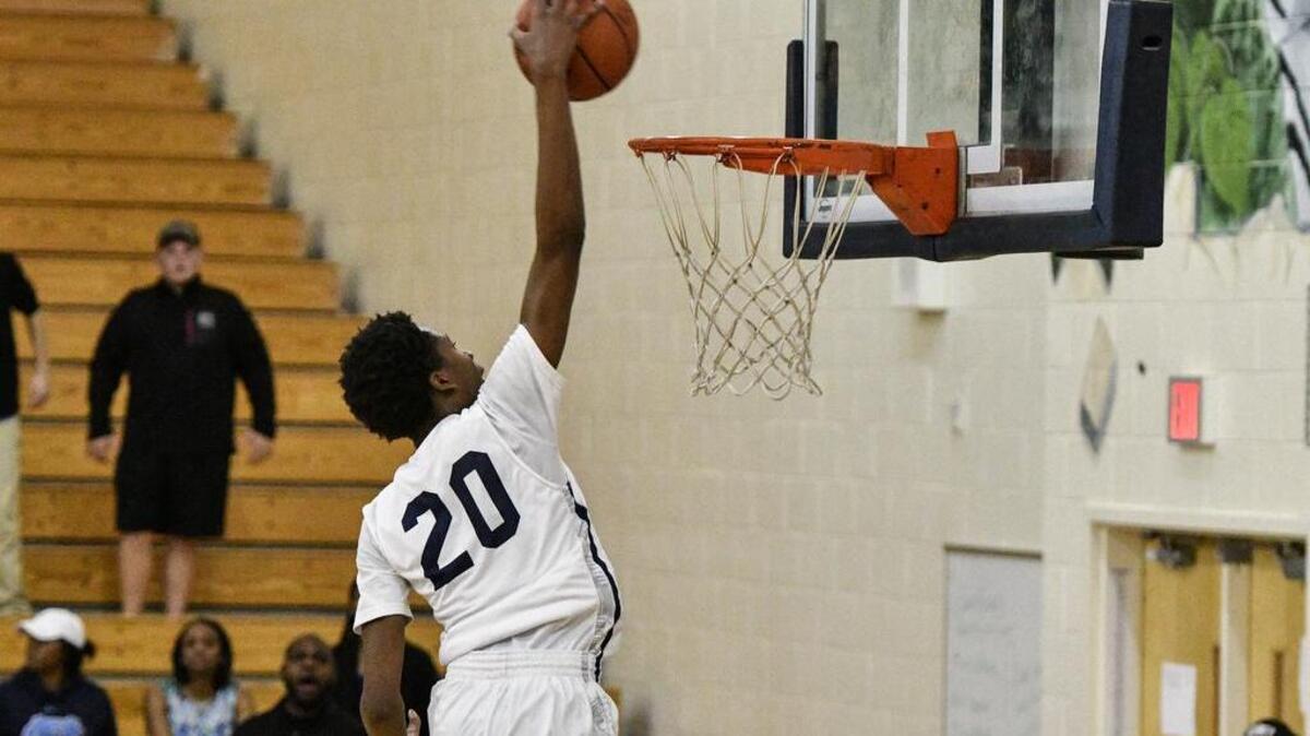 Blythewood's Robert Braswell dunks during a game against Irmo last year. The Bengals have matchups against Spring Valley and Irmo this week.