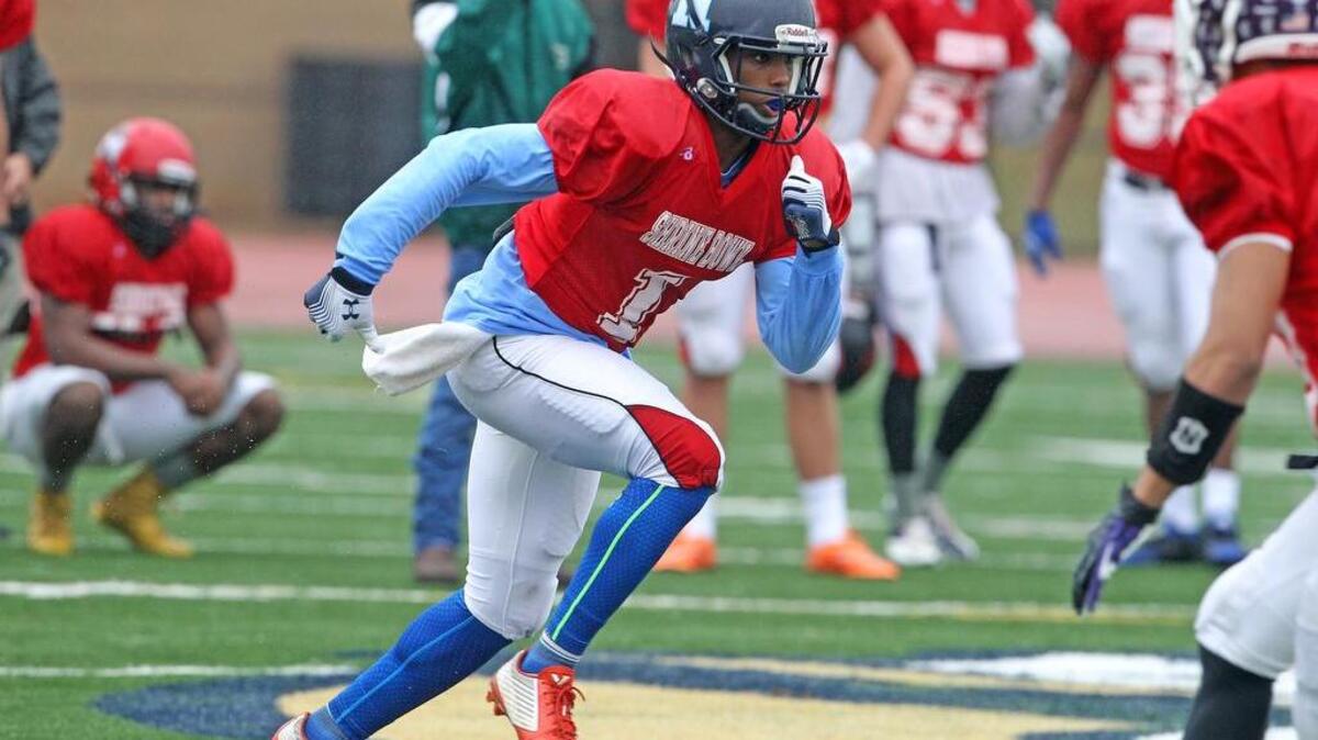 Newberry's Yafari Werts played in the Shrine Bowl.