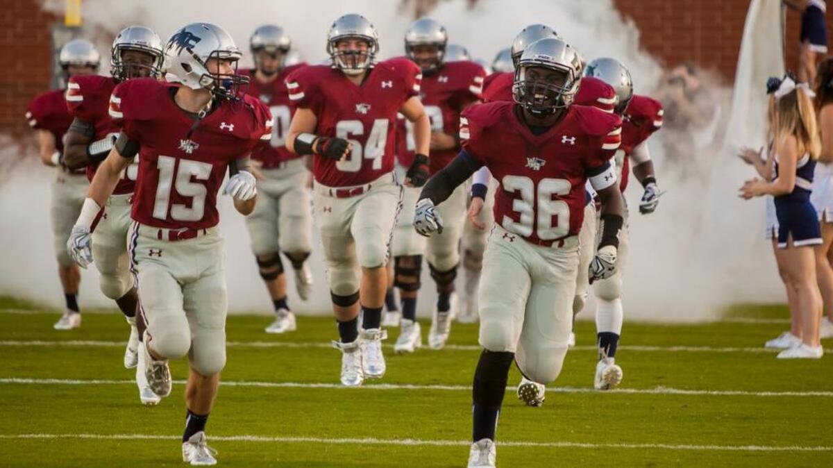 White Knoll enters a game earlier this season.