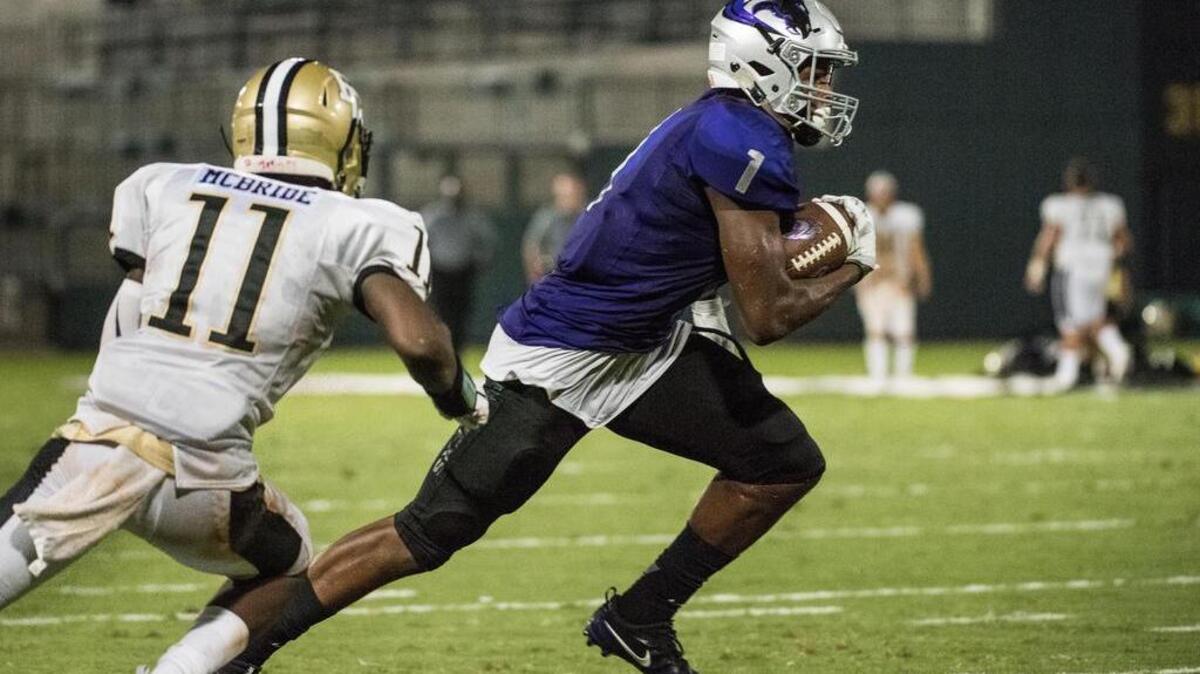 Ridge View quarterback Cameron Butler
