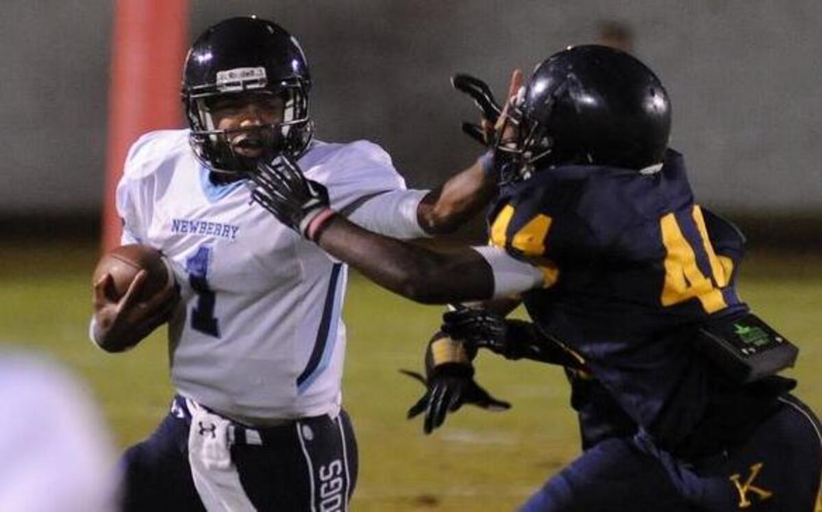 
Newberry quarterback Yafari Werts
